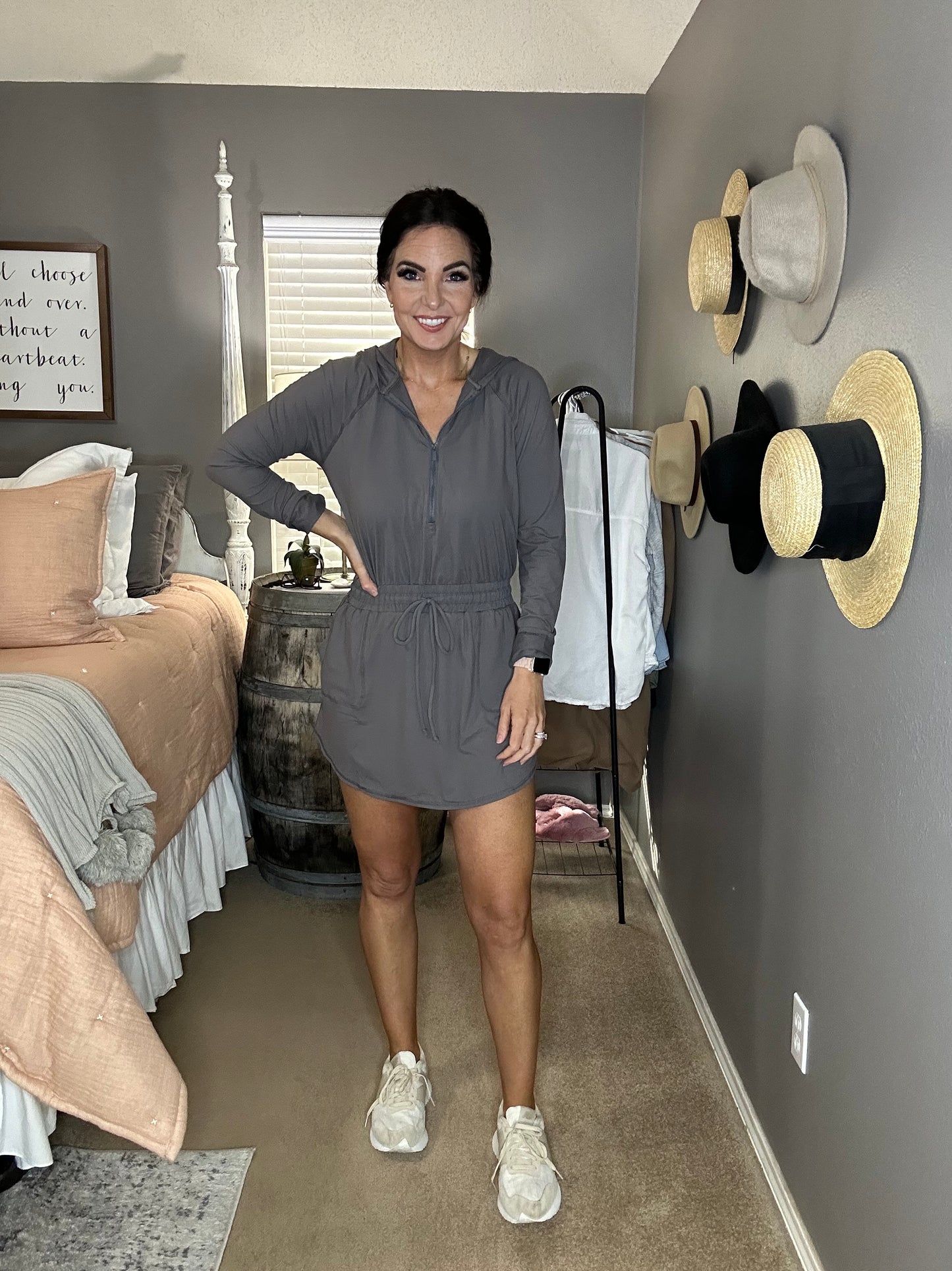 Go-To Romper (Smoky Grey)