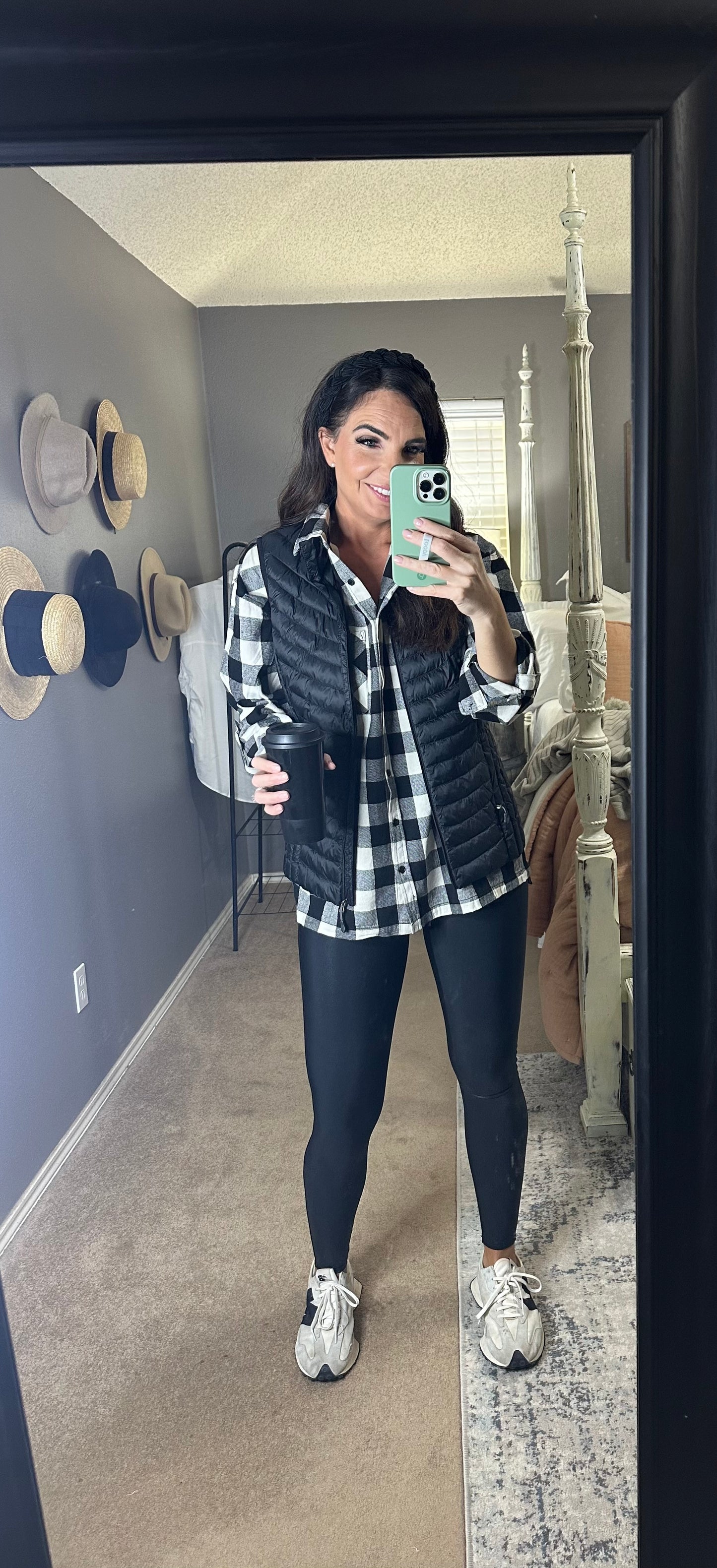 BUFFALO PLAID OVERSIZED SHIRT