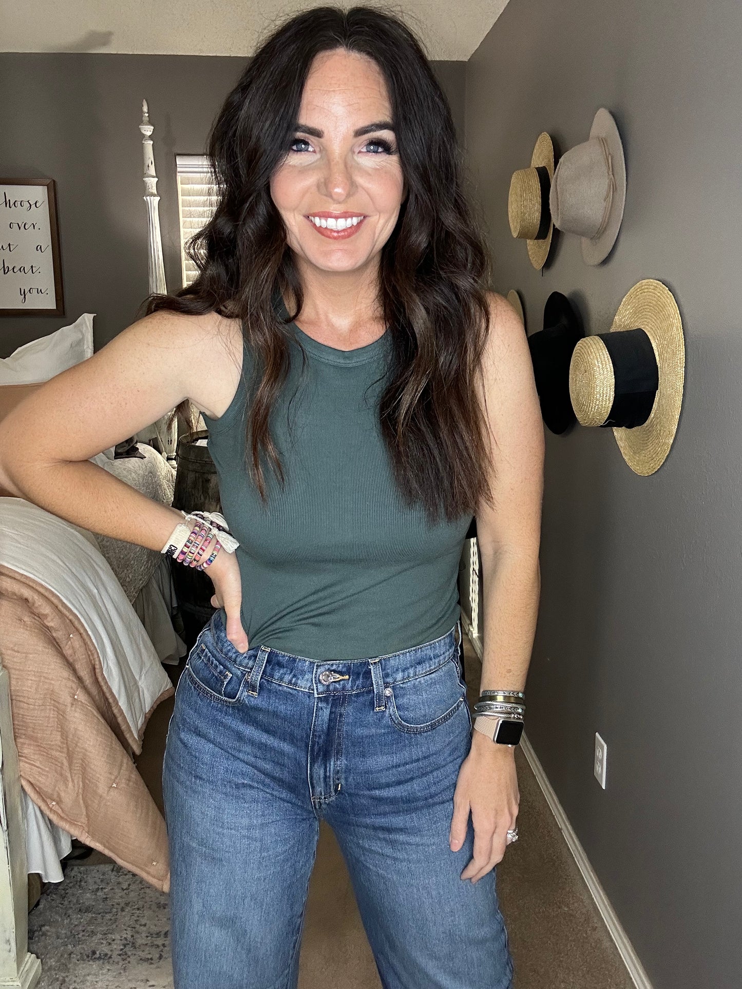 Essential Micro-Ribbed Tank Top