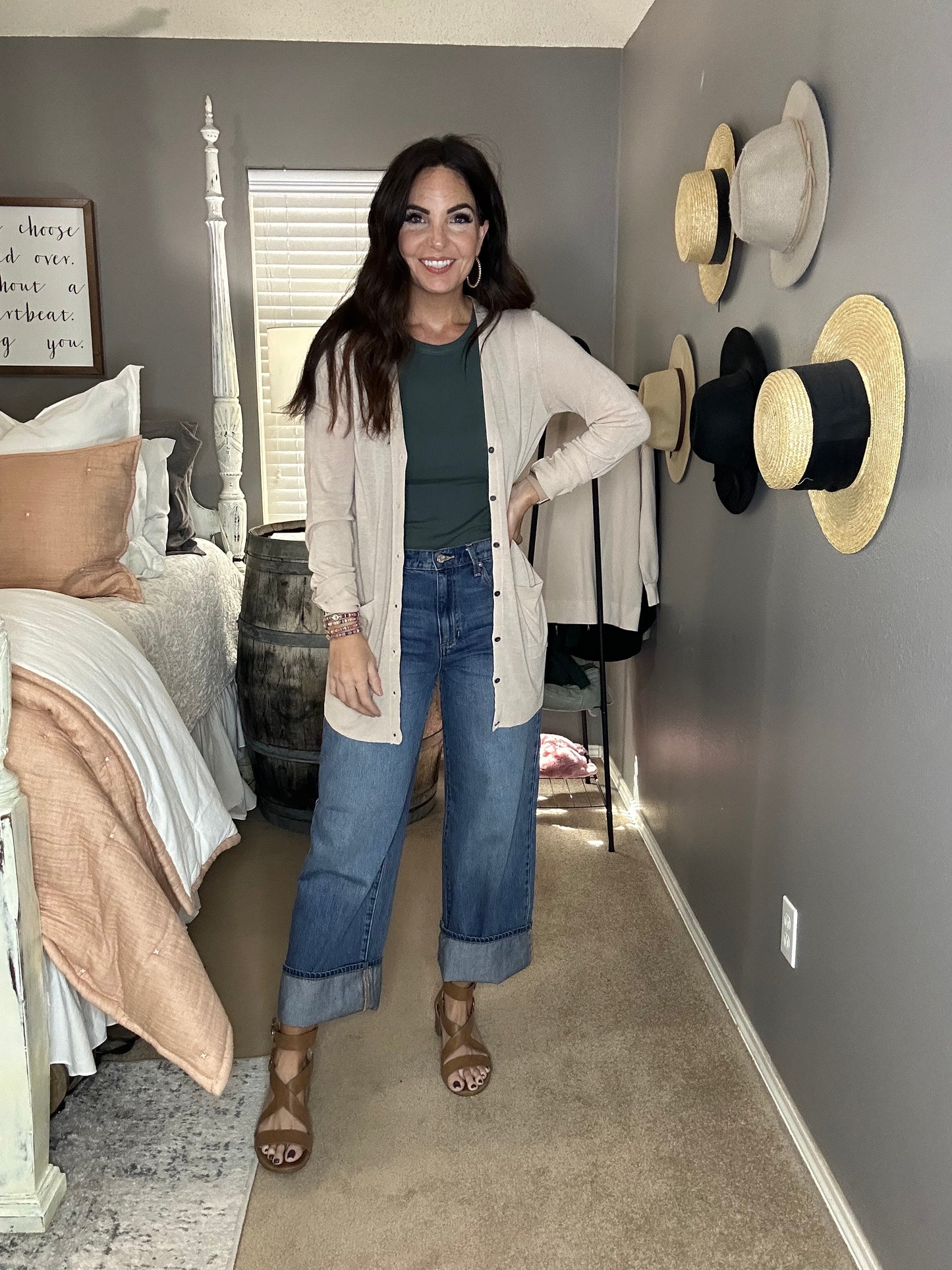 Lightweight Button Down Cardi