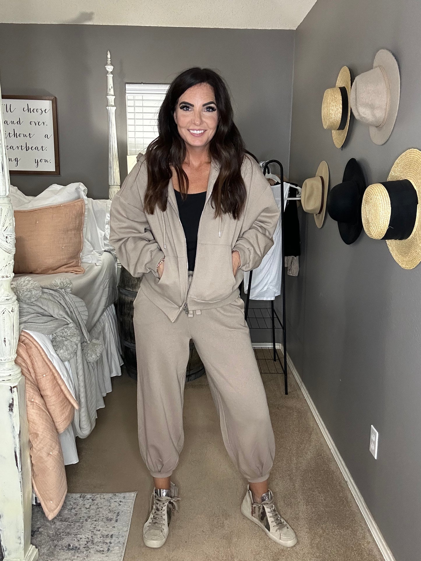 SLOUCHY JOGGER LOUNGE PANTS