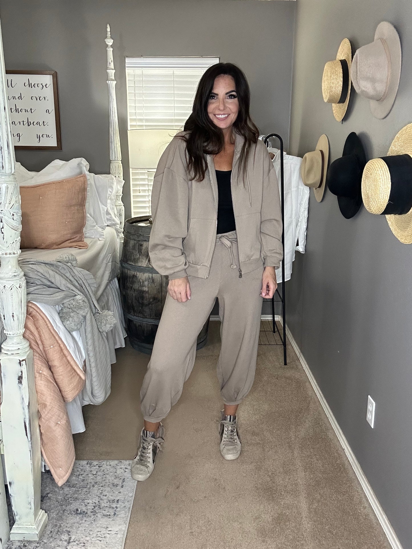 SLOUCHY JOGGER LOUNGE PANTS