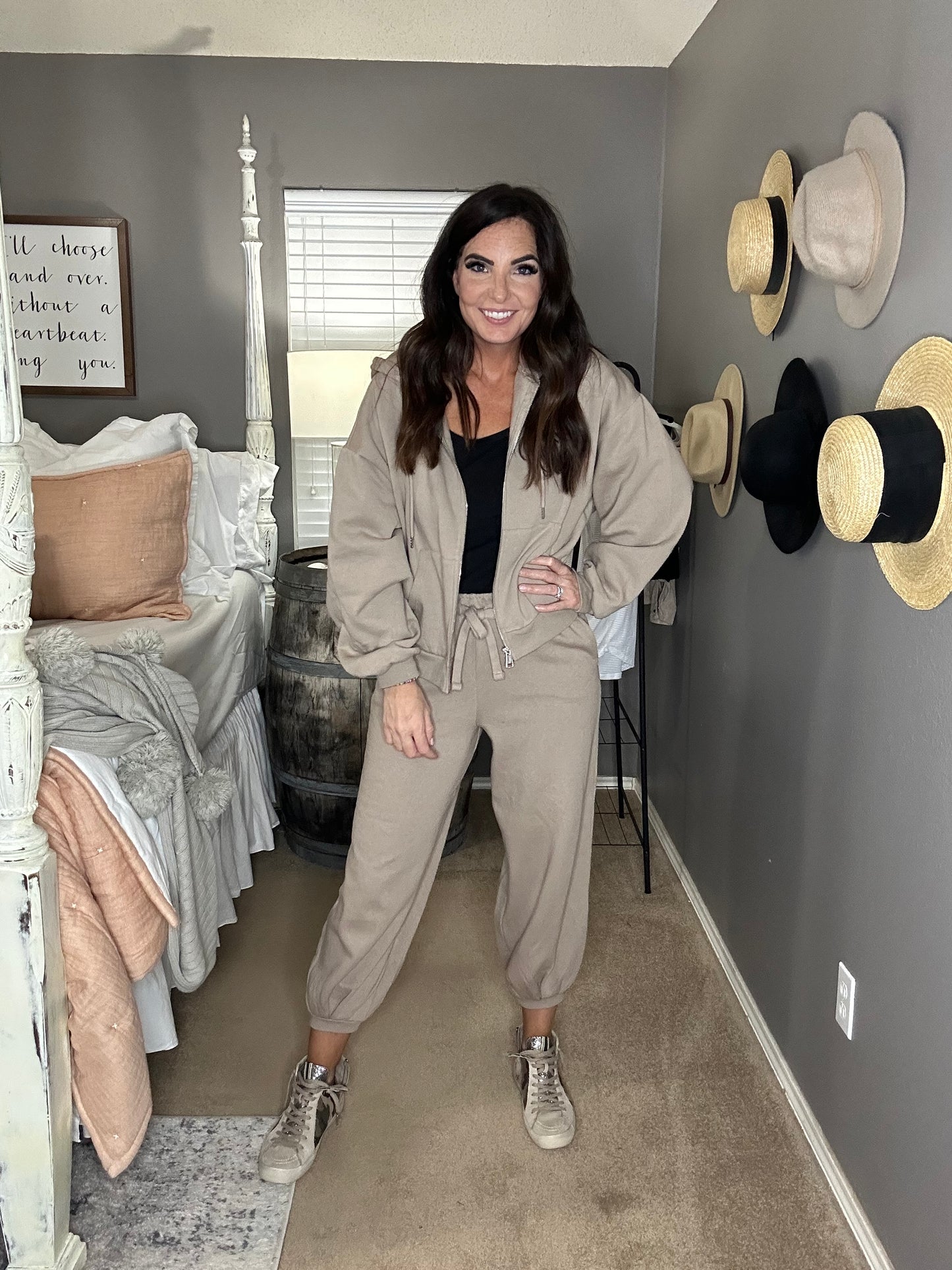 SLOUCHY JOGGER LOUNGE PANTS