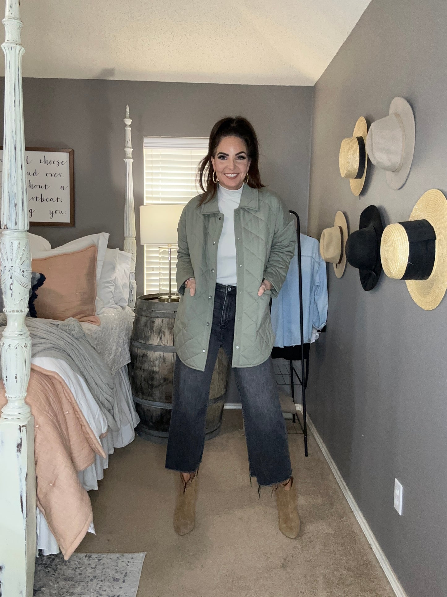 Turtle Neck Knit Top