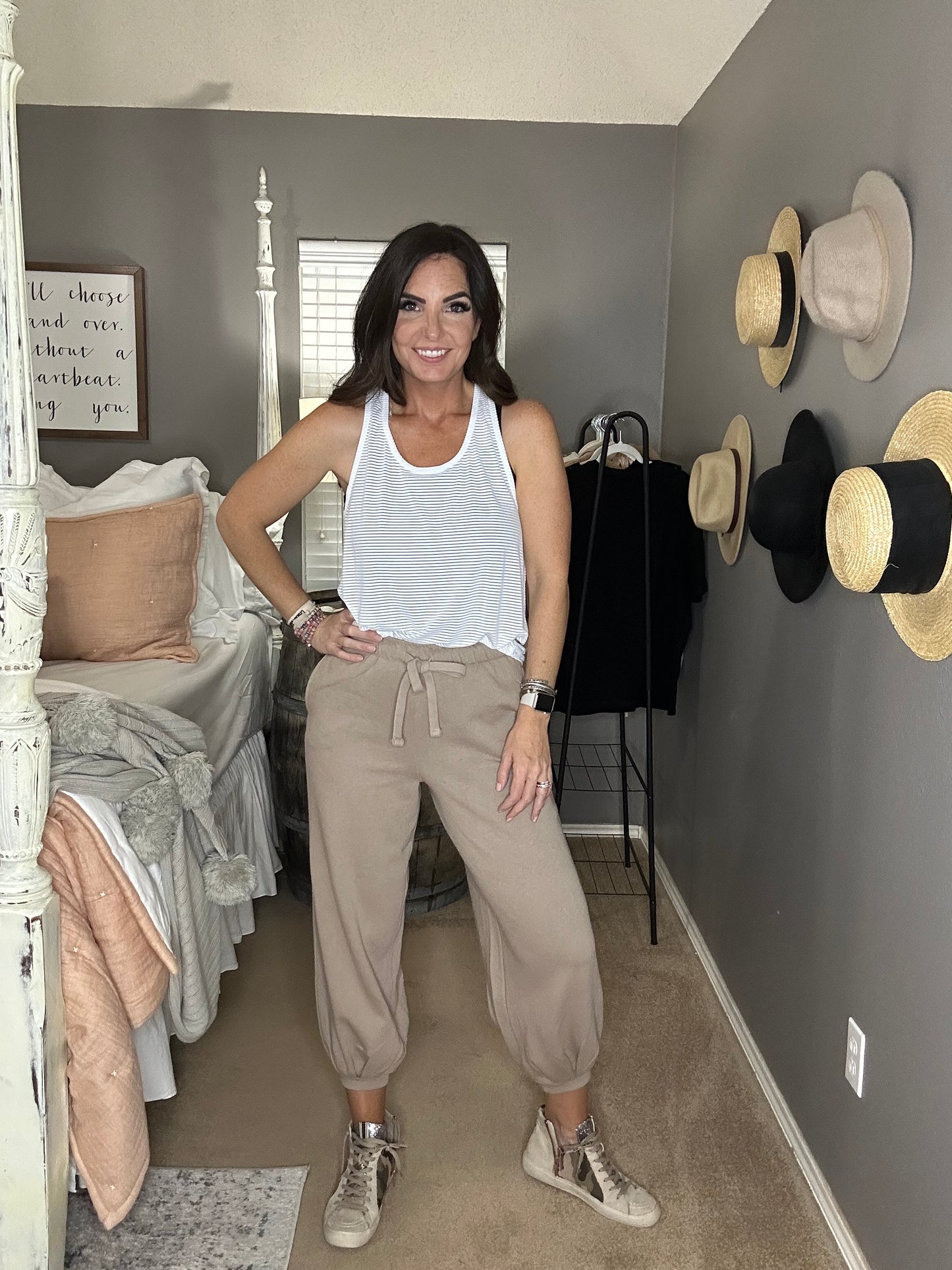 SLOUCHY JOGGER LOUNGE PANTS