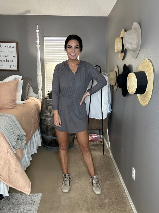 Go-To Romper (Smoky Grey)